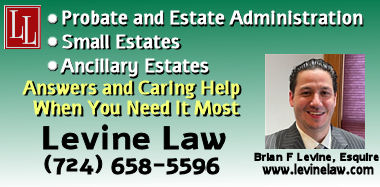 Law Levine, LLC - Estate Attorney in Warren PA for Probate Estate Administration including small estates and ancillary estates